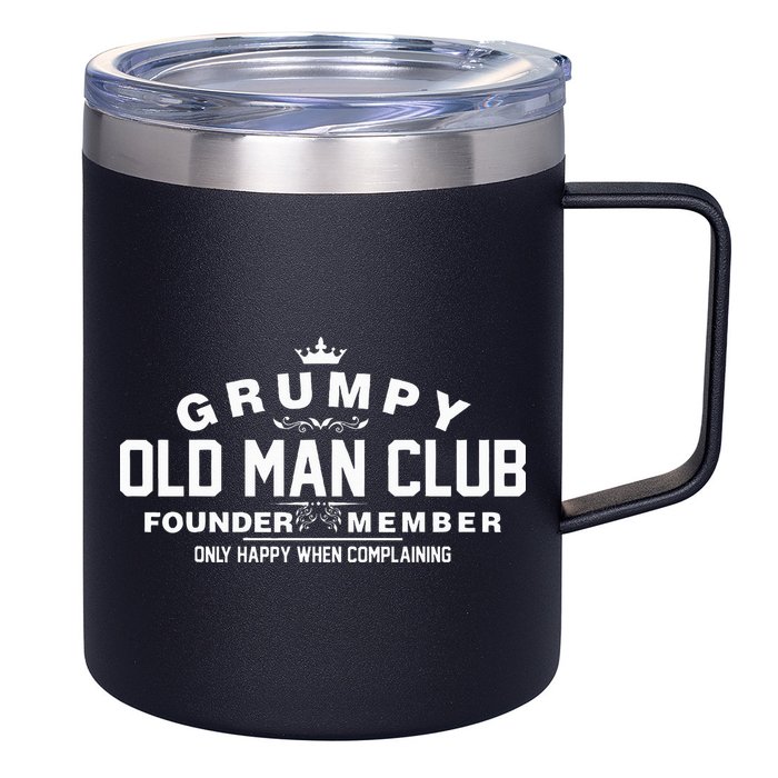 Grumpy Old Man Club 12oz Stainless Steel Coffee Mug