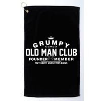 Grumpy Old Man Club Golf Towel