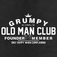 Grumpy Old Man Club Golf Towel