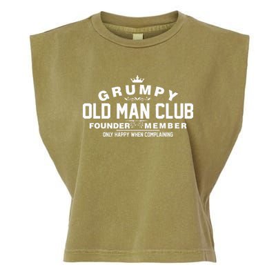 Grumpy Old Man Club Garment-Dyed Women's Muscle Tee