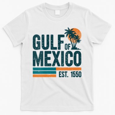 Gulf Of Mexico Est 1550 Retro Vintage T-Shirt