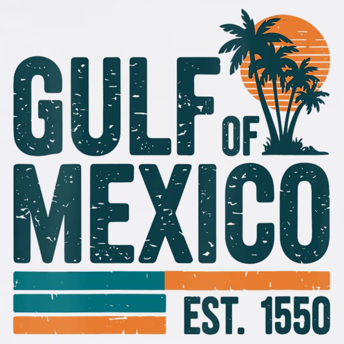 Gulf Of Mexico Est 1550 Retro Vintage Toddler T-Shirt