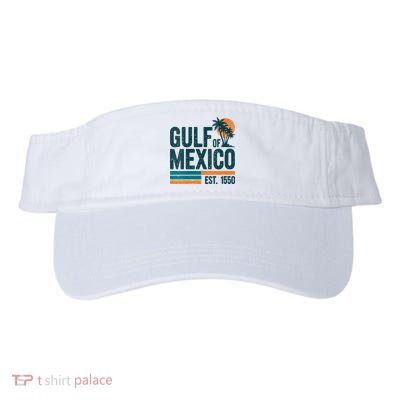 Gulf Of Mexico Est 1550 Retro Vintage Visor
