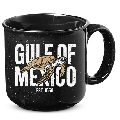 Gulf of Mexico with Turtle 15oz Campfire Ceramic Mug