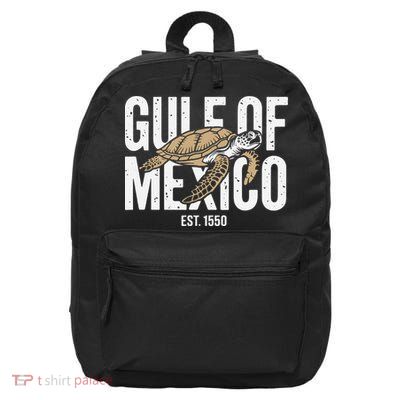 Gulf of Mexico with Turtle 16 in Basic Backpack