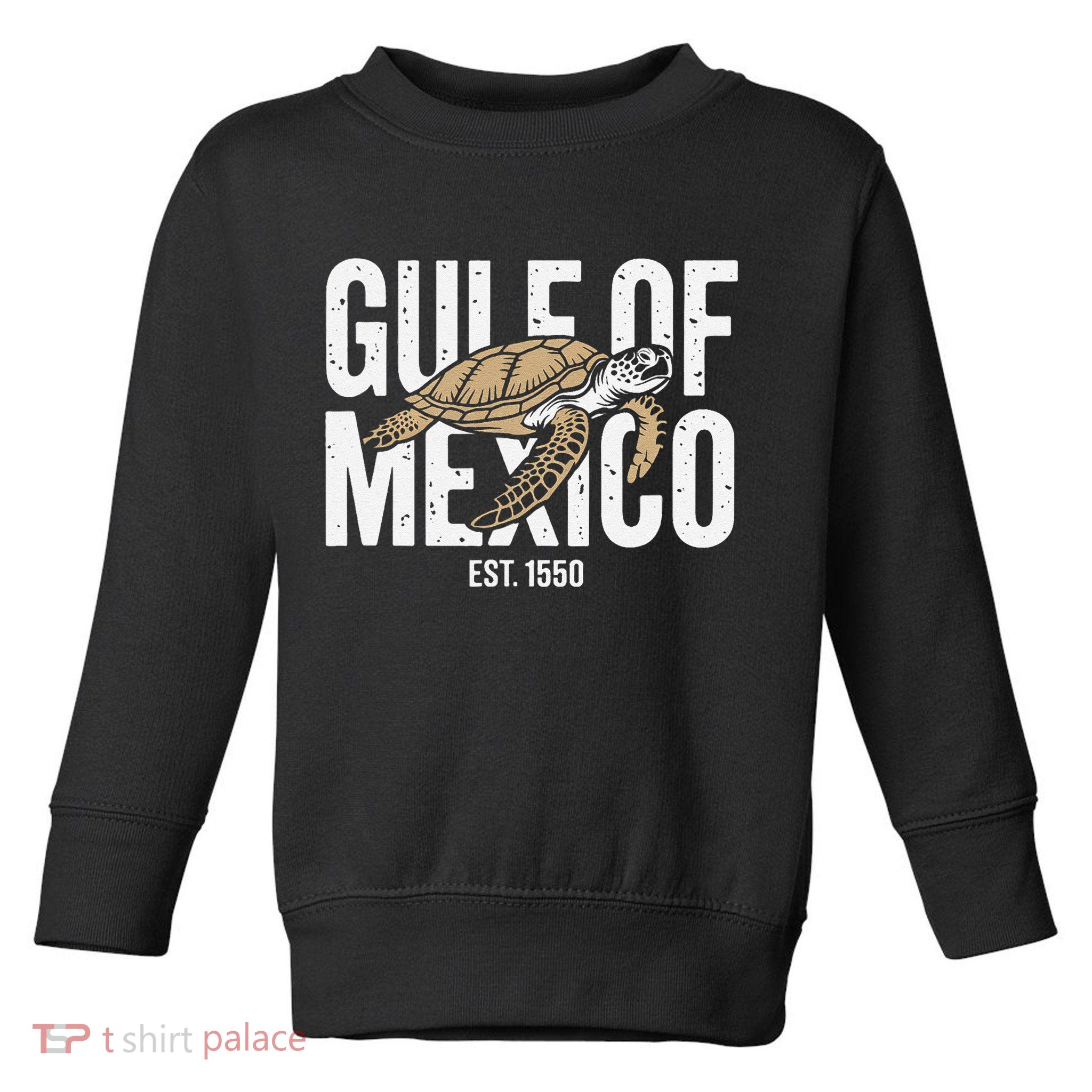 Gulf of Mexico with Turtle Toddler Sweatshirt
