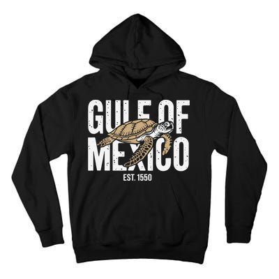 Gulf of Mexico with Turtle Tall Hoodie