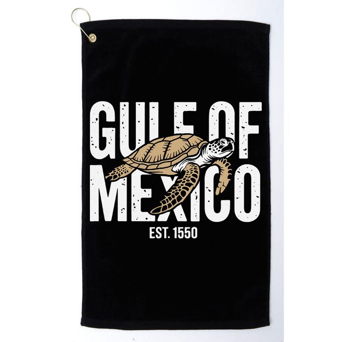 Gulf of Mexico with Turtle Golf Towel