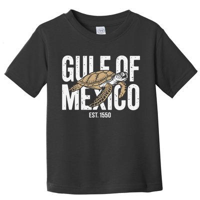 Gulf of Mexico with Turtle Toddler T-Shirt