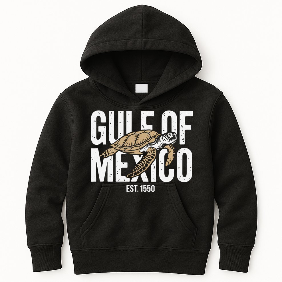 Gulf of Mexico with Turtle Kids Hoodie