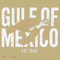 Gulf of Mexico with Turtle Button