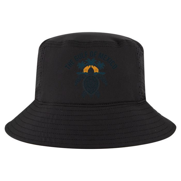 Gulf Of Mexico Est 1550 Forever Not US America With Turtle Cool Comfort Performance Bucket Hat