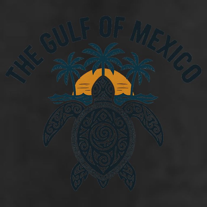 Gulf Of Mexico Est 1550 Forever Not US America With Turtle Cool Comfort Performance Bucket Hat