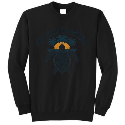 Gulf Of Mexico Est 1550 Forever Not US America With Turtle Sweatshirt