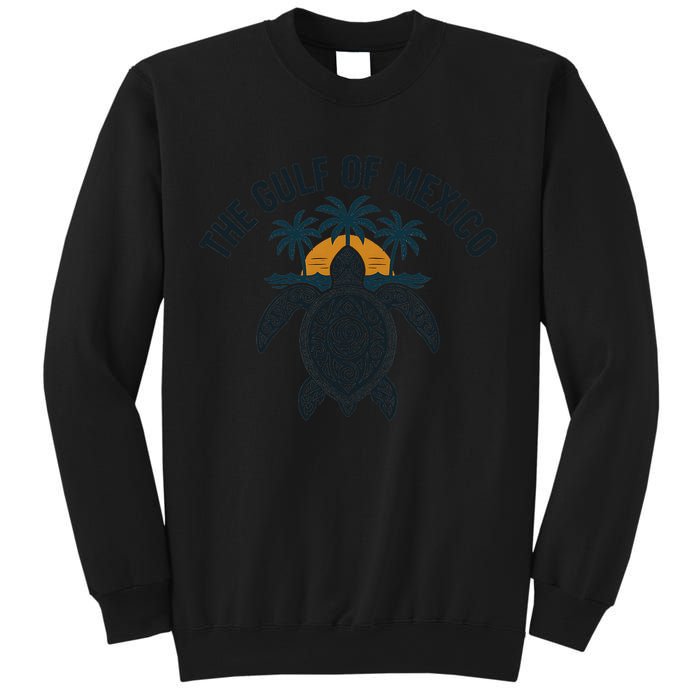 Gulf Of Mexico Est 1550 Forever Not US America With Turtle Sweatshirt