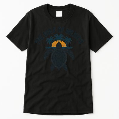 Gulf Of Mexico Est 1550 Forever Not US America With Turtle Tall T-Shirt