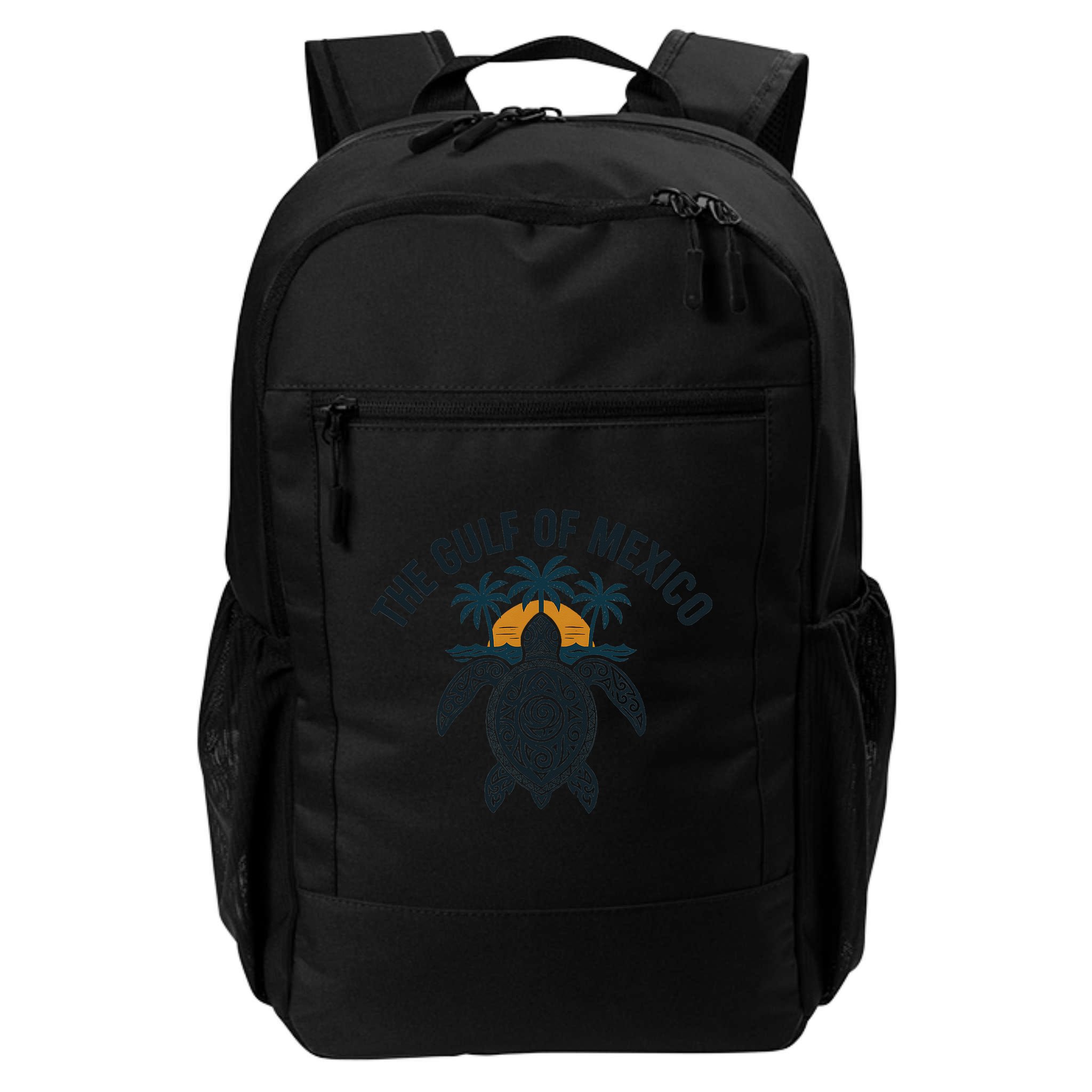 Gulf Of Mexico Est 1550 Forever Not US America With Turtle Backpack