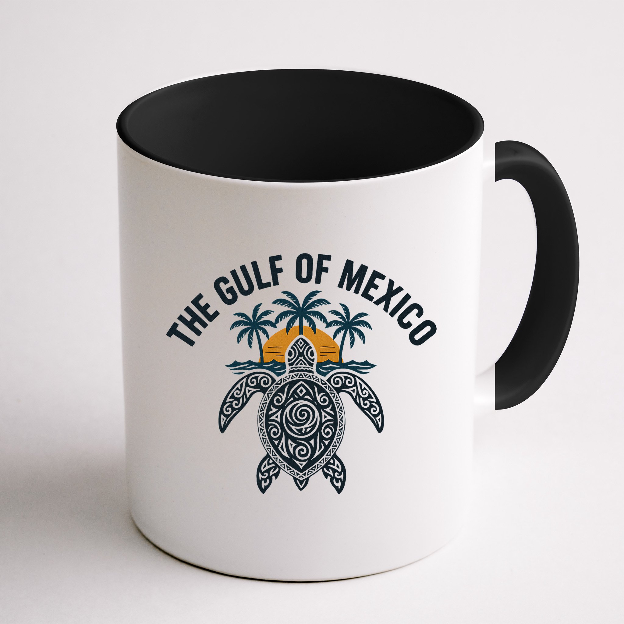 Gulf Of Mexico Est 1550 Forever Not US America With Turtle Mug