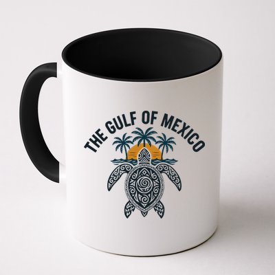 Gulf Of Mexico Est 1550 Forever Not US America With Turtle Mug