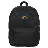 Gulf Of Mexico Est 1550 Forever Not US America With Turtle 16 in Basic Backpack