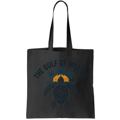 Gulf Of Mexico Est 1550 Forever Not US America With Turtle Bag