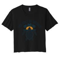 Gulf Of Mexico Est 1550 Forever Not US America With Turtle Crop Top