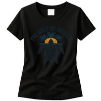 Gulf Of Mexico Est 1550 Forever Not US America With Turtle Womens T-Shirt