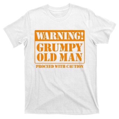 Grumpy Old Man for Grandfathers Dads Father's Day T-Shirt