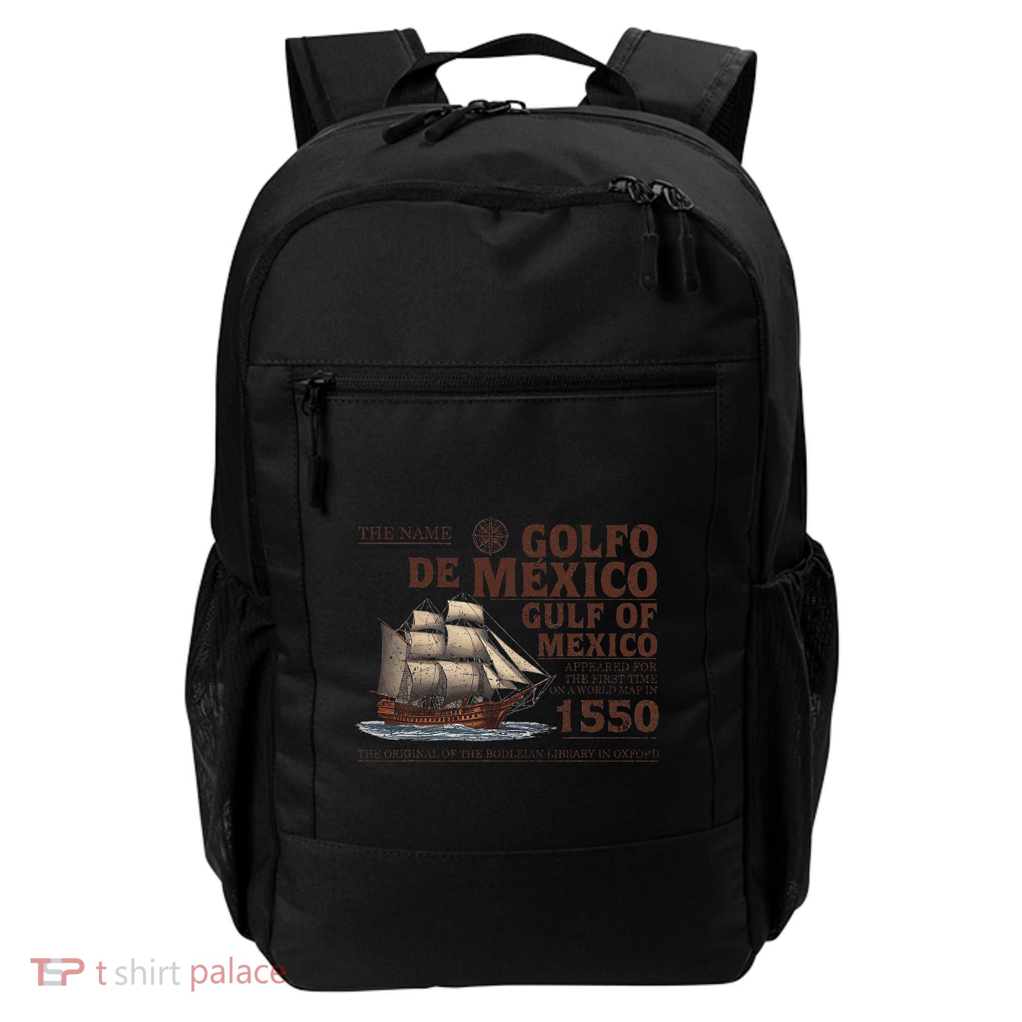 Gulf Of Mexico Since 1550 History Origin Facts Daily Commute Backpack