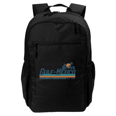 Gulf Of Mexico Est 1550 Retro Vintage Beach Backpack