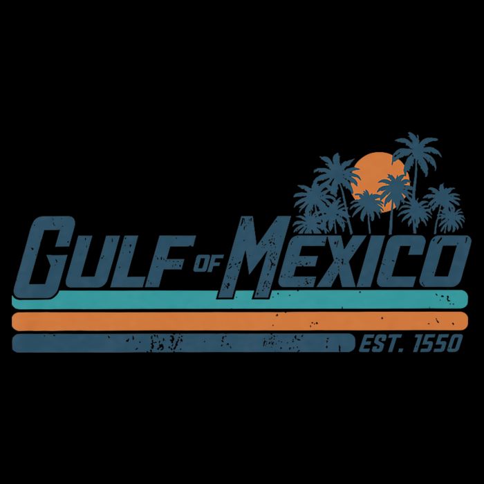 Gulf Of Mexico Est 1550 Retro Vintage Beach Backpack
