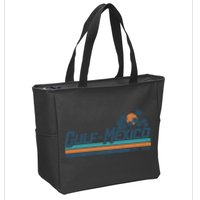 Gulf Of Mexico Est 1550 Retro Vintage Beach Zip Tote Bag
