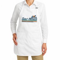 Gulf Of Mexico Est 1550 Retro Vintage Beach Apron