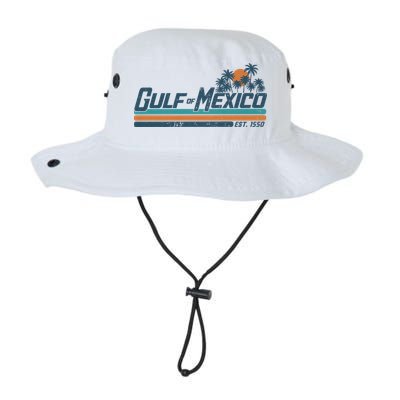 Gulf Of Mexico Est 1550 Retro Vintage Beach Bucket Hat