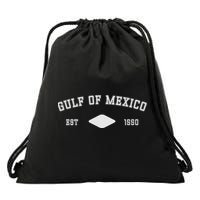 Gulf Of Mexico Est 1550 Forever Not US America Drawstring Bag