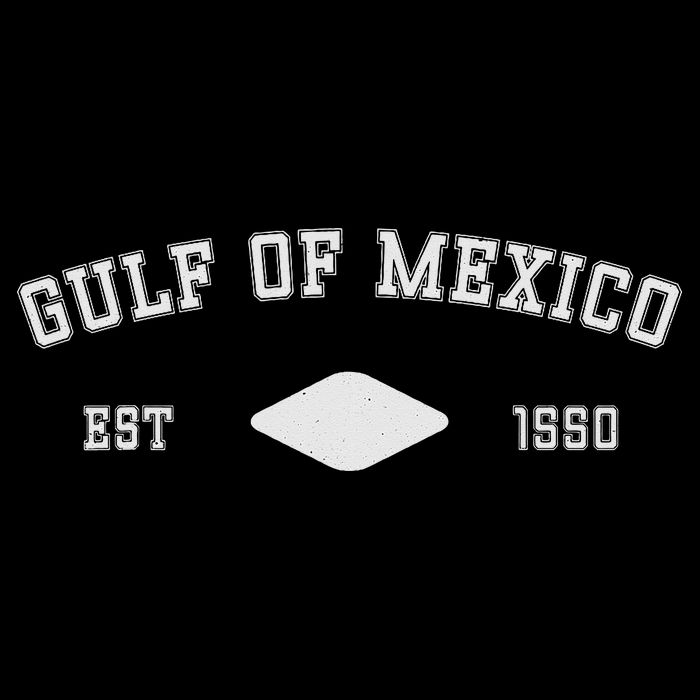 Gulf Of Mexico Est 1550 Forever Not US America Drawstring Bag