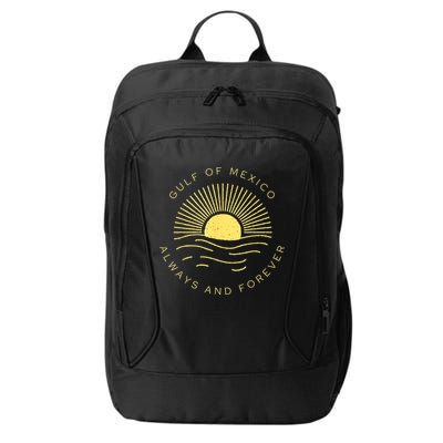 Gulf Of Mexico Always & Forever Vintage Sunset Political City Backpack