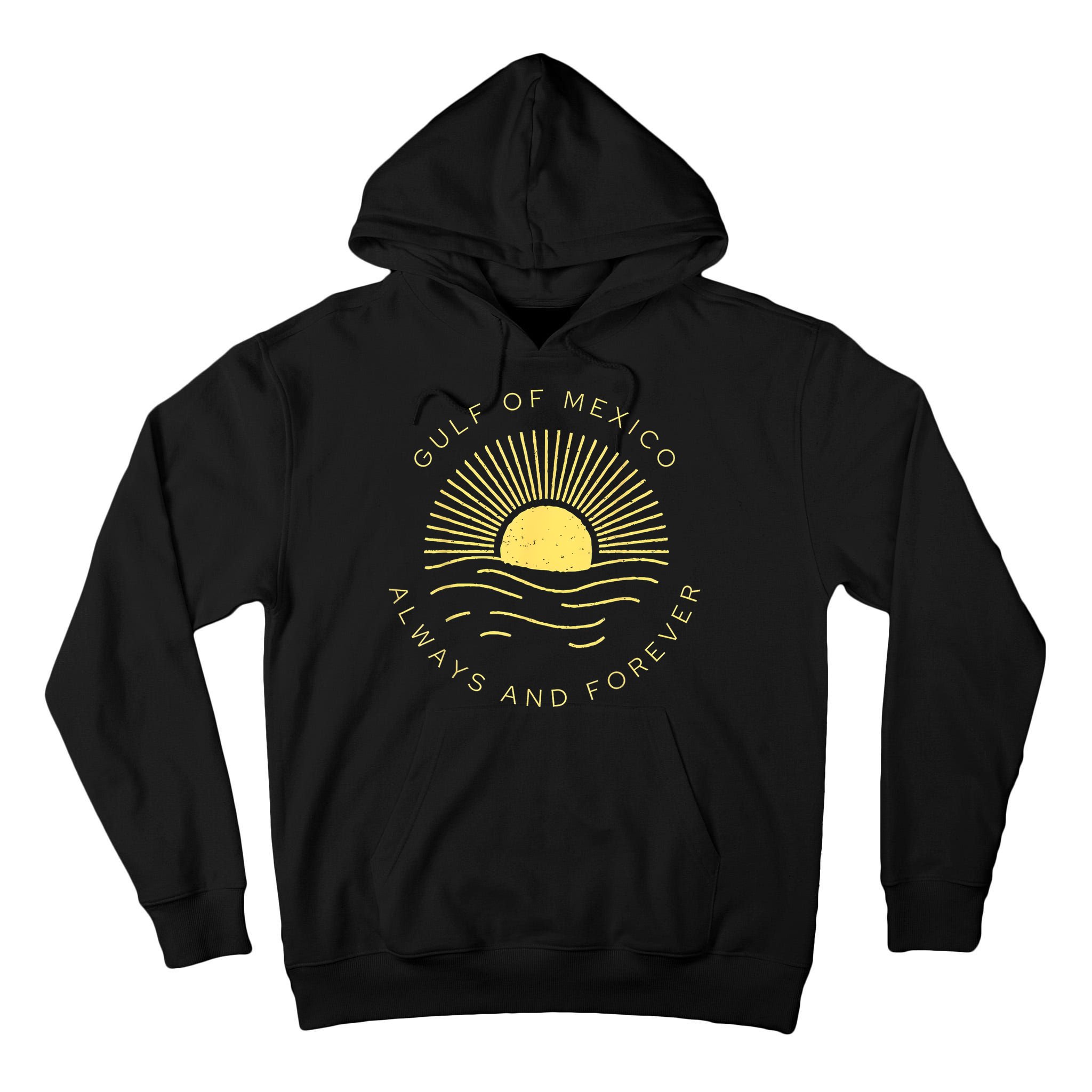 Gulf Of Mexico Always & Forever Vintage Sunset Political Tall Hoodie