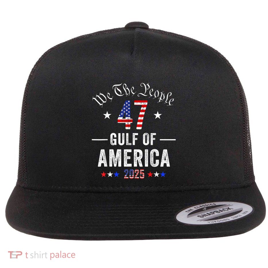 Gulf Of Mexico 2025 Flat Bill Trucker Hat