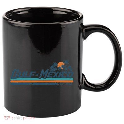 Gulf Of Mexico Est 1550 11oz C Handle Ceramic Mug