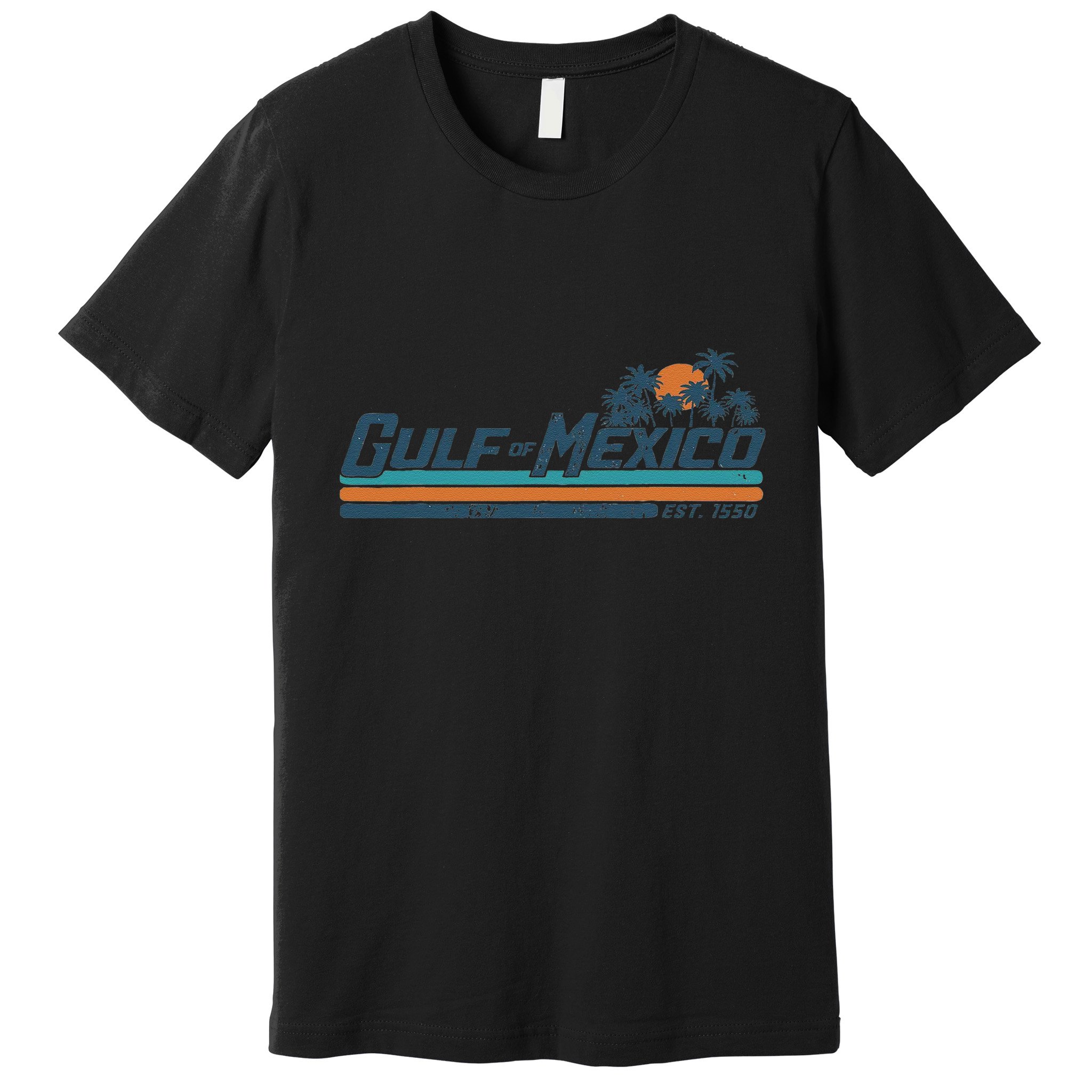 Gulf Of Mexico Est 1550 Premium T-Shirt
