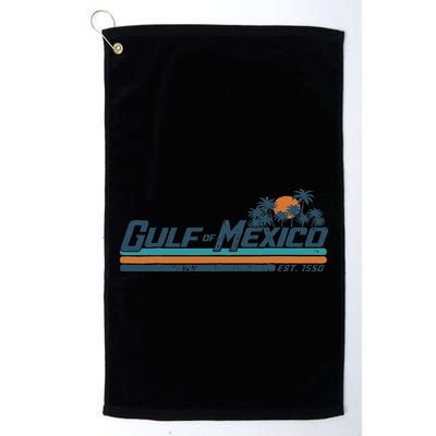 Gulf Of Mexico Est 1550 Golf Towel