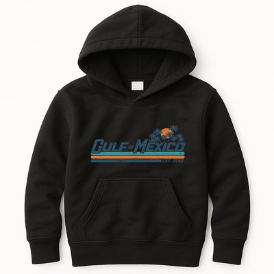 Gulf Of Mexico Est 1550 Kids Hoodie