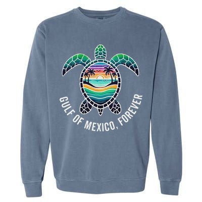 Gulf Of Mexico Forever Mexican Souvenir Garment-Dyed Sweatshirt