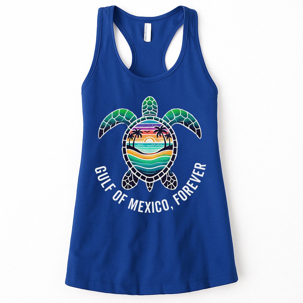 Gulf Of Mexico Forever Mexican Souvenir Womens Tank Top