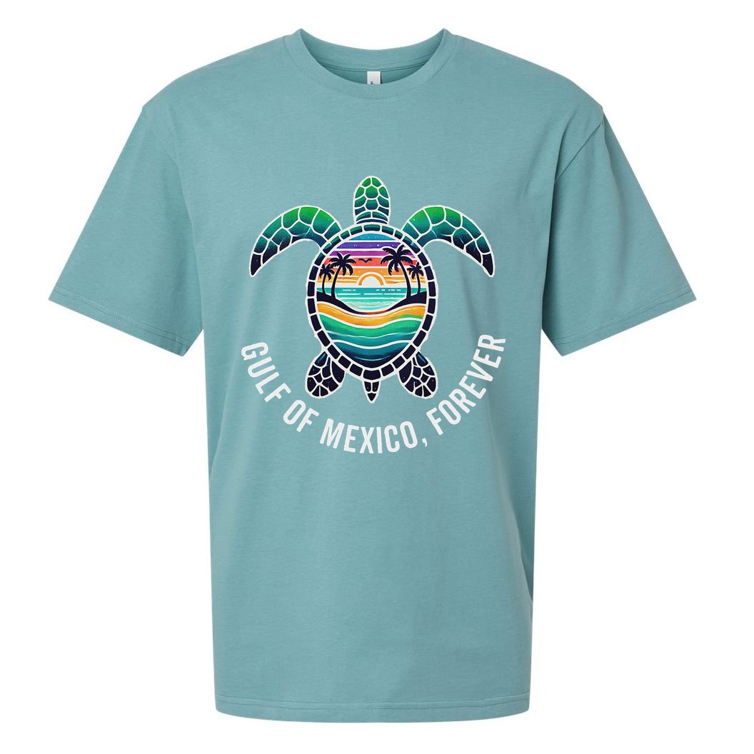 Gulf Of Mexico Forever Mexican Souvenir Sueded Cloud Jersey T-Shirt