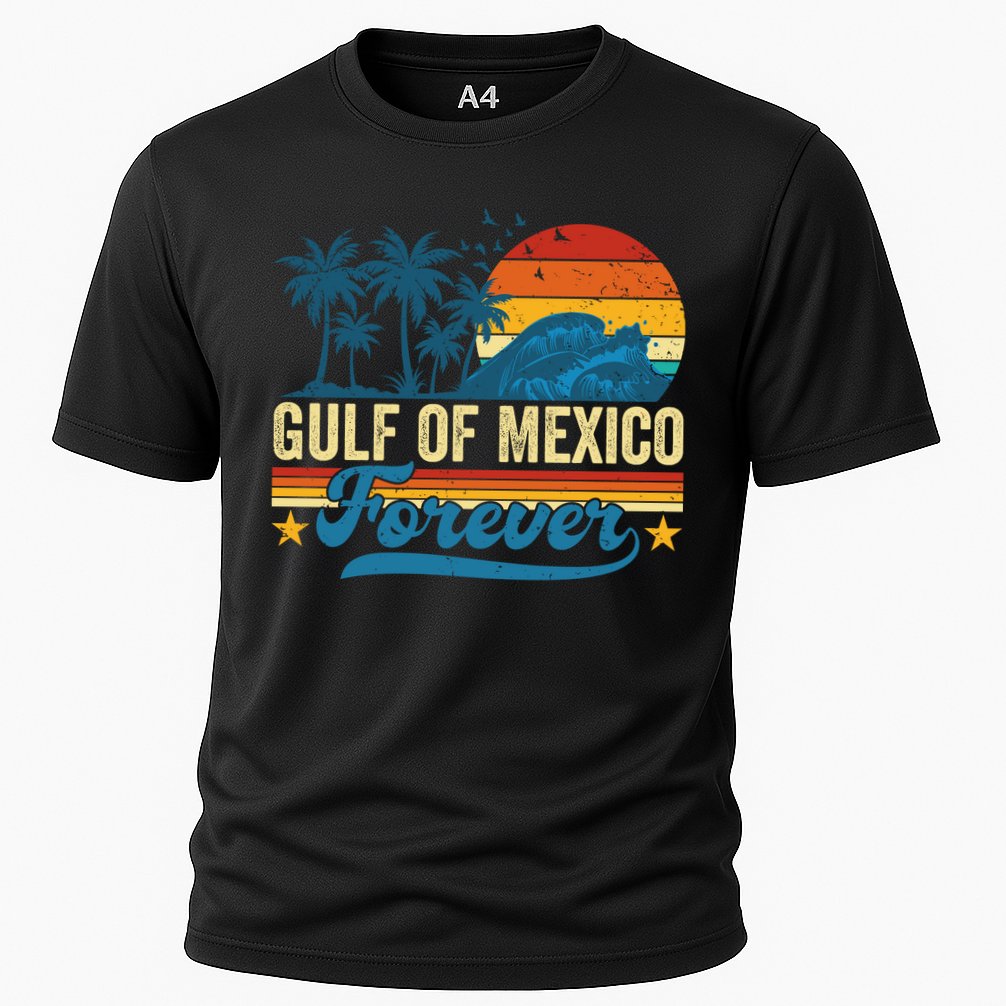 Gulf Of Mexico Forever Palms Beach Summer Holiday Vacation Performance Shirt