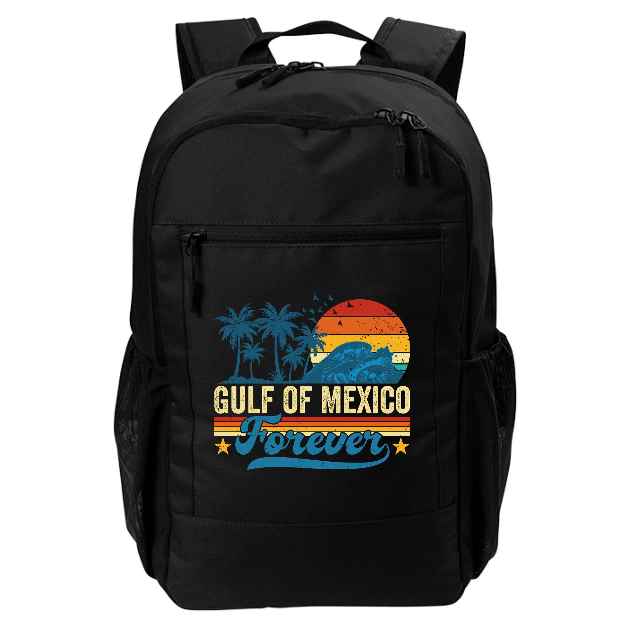 Gulf Of Mexico Forever Palms Beach Summer Holiday Vacation Backpack