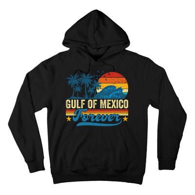 Gulf Of Mexico Forever Palms Beach Summer Holiday Vacation Tall Hoodie