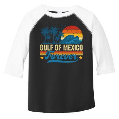 Gulf Of Mexico Forever Palms Beach Summer Holiday Vacation Toddler Fine Jersey T-Shirt
